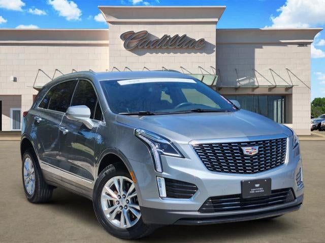 2023 Cadillac XT5 Luxury in Argent Silver Metallic — front three-quarter view